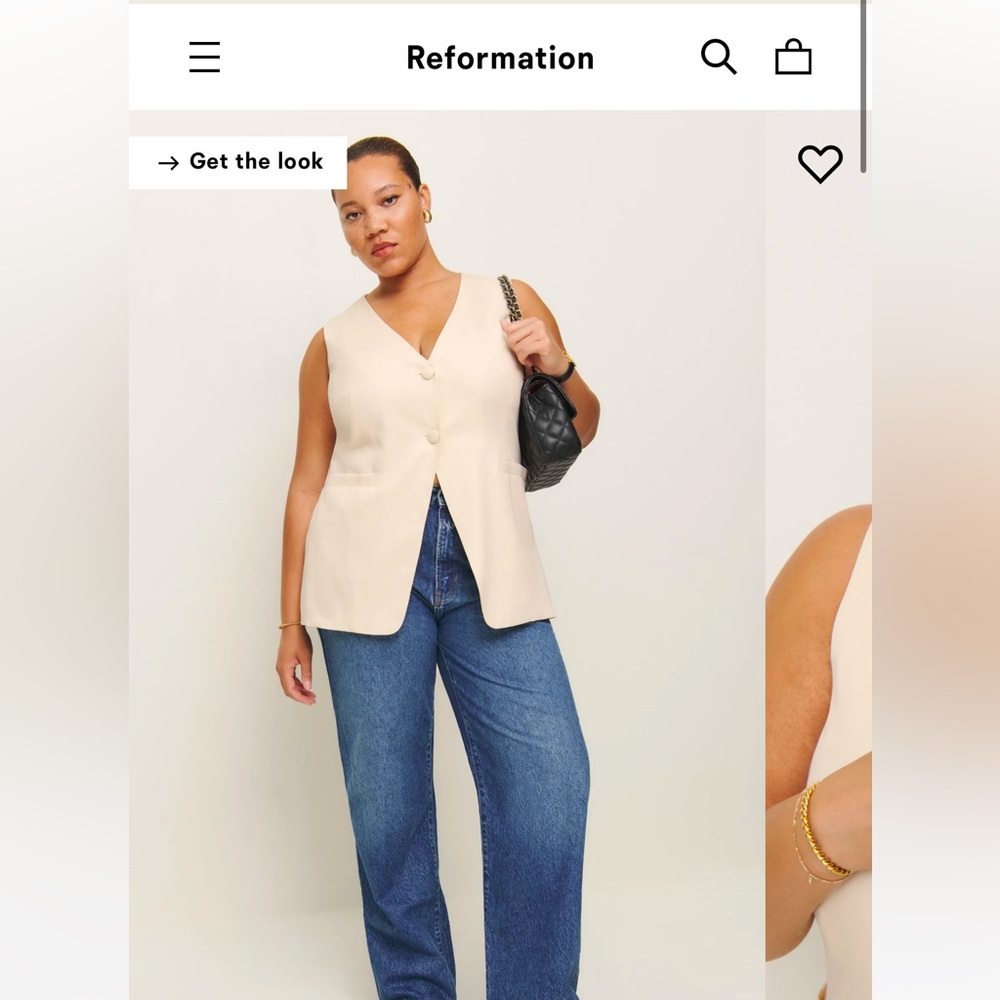 Reformation Casey Vest